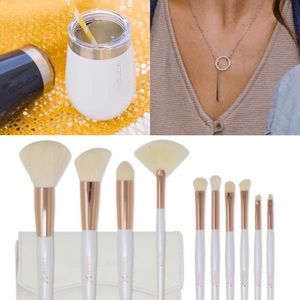 Causebox Bundle! necklace, tumbler, brush set